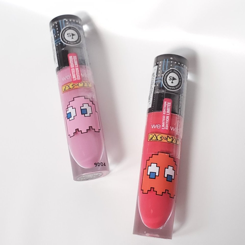 ๐ HP ๐ Set of 2 Wet n Wild PACMAN Lip Gloss Ltd Edition - Picture 6 of 9